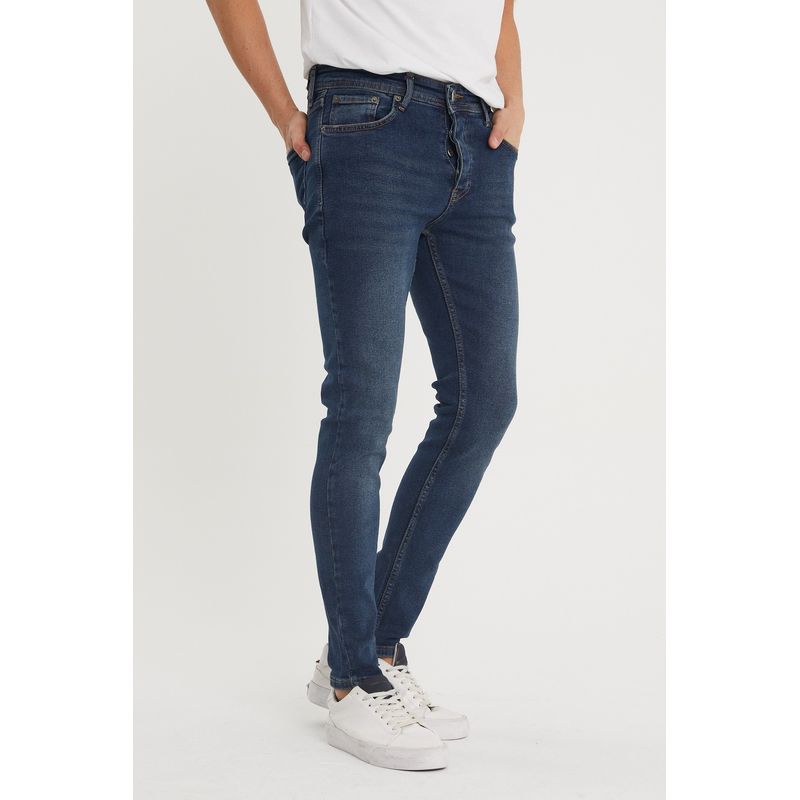 Fashion, accesorii si bijuterii - Barbati - Imbracaminte - Pantaloni barbati - Pantaloni bărbați Jumeon, 65% bumbac și 35% poliester, bleumarin, 214XHN1132 - 38 - Infinity.ro