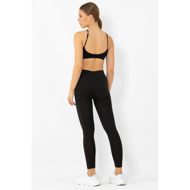 Sport si Outdoor - Echipament Sportiv - Imbracaminte sport - Colanti sport - Colanți Jumeon, 46% bumbac și 8% elastan, negru, 997MRE1612 - S/M - Infinity.ro