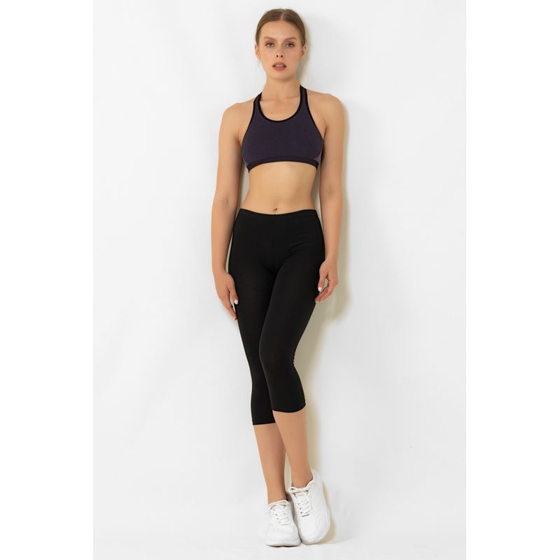 Sport si Outdoor - Echipament Sportiv - Imbracaminte sport - Colanti sport - Colanți Jumeon, 46% bumbac și 8% elastan, negru, 997MRE1611 - S/M - Infinity.ro