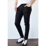 Fashion, accesorii si bijuterii - Barbati - Imbracaminte - Pantaloni barbati - Pantaloni bărbați Jumeon, 98% bumbac, negru, 214XHN1129 - 30 - Infinity.ro