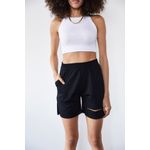 Fashion, accesorii si bijuterii - Femei - Imbracaminte femei - Pantaloni femei - Pantaloni scurți femei Jumeon, 65% bumbac și 35% poliester, negru, 215XHN1319 - S - Infinity.ro