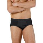Fashion, accesorii si bijuterii - Barbati - Lenjerie si pijamale barbati - Lenjerie intima barbati - Slip Jumeon, 100% bumbac, negru, 190MRE1142 - M - Infinity.ro