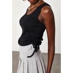 Fashion, accesorii si bijuterii - Femei - Imbracaminte femei - Camasi si bluze femei - Bluză femei Jumeon, 70% bumbac și 30% poliester, negru, 215XHN1235 - L - Infinity.ro