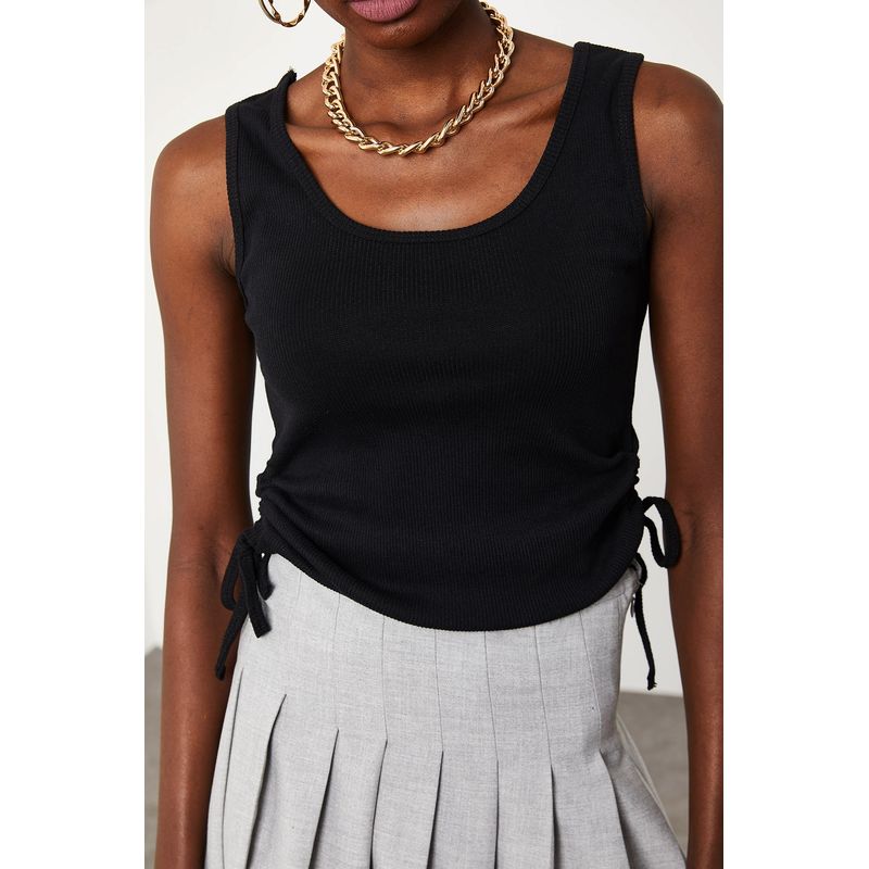 Fashion, accesorii si bijuterii - Femei - Imbracaminte femei - Camasi si bluze femei - Bluză femei Jumeon, 70% bumbac și 30% poliester, negru, 215XHN1235 - L - Infinity.ro
