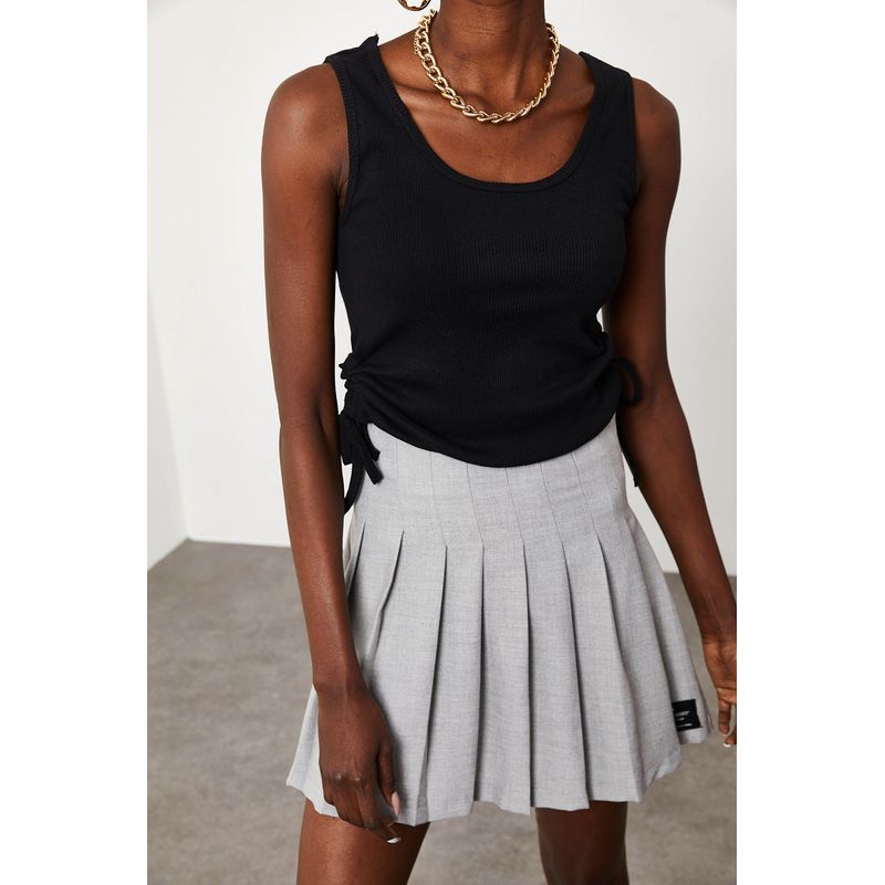 Fashion, accesorii si bijuterii - Femei - Imbracaminte femei - Camasi si bluze femei - Bluză femei Jumeon, 70% bumbac și 30% poliester, negru, 215XHN1235 - L - Infinity.ro