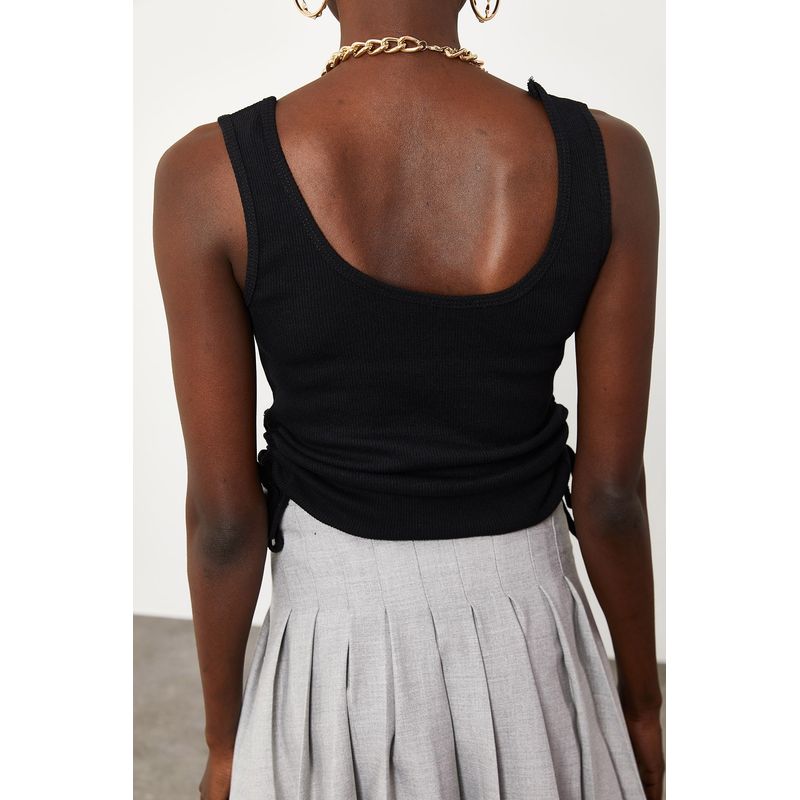 Fashion, accesorii si bijuterii - Femei - Imbracaminte femei - Camasi si bluze femei - Bluză femei Jumeon, 70% bumbac și 30% poliester, negru, 215XHN1235 - L - Infinity.ro