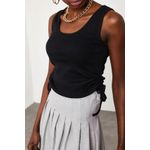 Fashion, accesorii si bijuterii - Femei - Imbracaminte femei - Camasi si bluze femei - Bluză femei Jumeon, 70% bumbac și 30% poliester, negru, 215XHN1235 - L - Infinity.ro