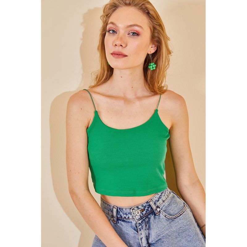 Fashion, accesorii si bijuterii - Femei - Imbracaminte femei - Camasi si bluze femei - Bluză femei Jumeon, 70% bumbac și 30% poliester, verde, 215XHN1666 - L - Infinity.ro