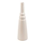 Casa si Gradina - Decoratiuni - Obiecte decorative - Vaze si boluri decorative - Vază Aberto Design, ceramică, 7 x 7 x 28 cm, alb, 151SVN1539 - Infinity.ro