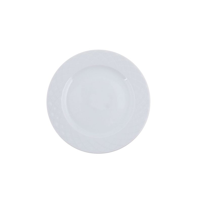 Casa si Gradina - Bucatarie si vesela - Vesela si tacamuri - Vesela pentru servire - Set veselă (24 bucăți) Hermia, porțelan, alb, 387GRP1138 - Infinity.ro