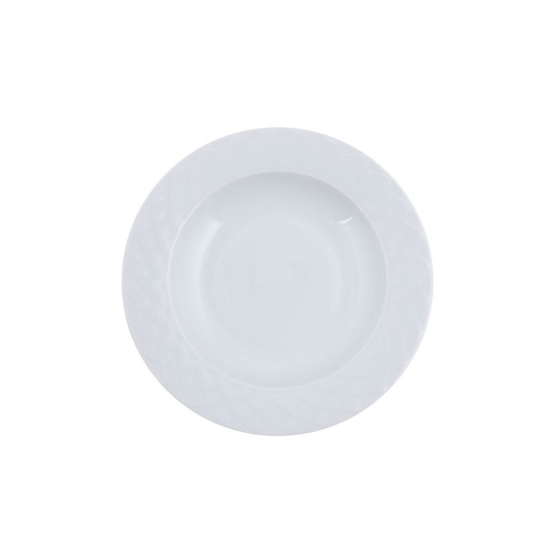 Casa si Gradina - Bucatarie si vesela - Vesela si tacamuri - Vesela pentru servire - Set veselă (24 bucăți) Hermia, porțelan, alb, 387GRP1138 - Infinity.ro