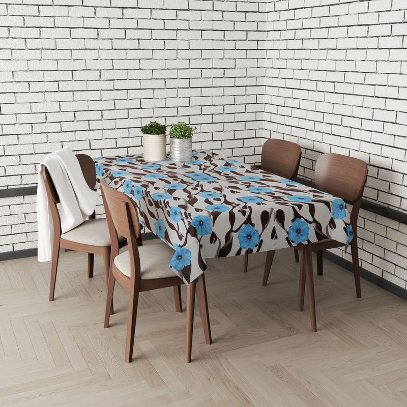 Casa si Gradina - Textile si covoare - Textile bucatarie - Fete de masa - Față de masă Hermia, 65% bumbac și 35% poliester, 140 x 220 cm, multicolor, 154DMD1163 - Infinity.ro