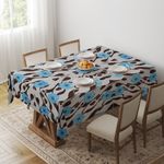Casa si Gradina - Textile si covoare - Textile bucatarie - Fete de masa - Față de masă Hermia, 65% bumbac și 35% poliester, 140 x 220 cm, multicolor, 154DMD1163 - Infinity.ro