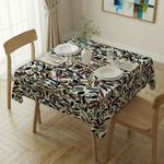 Casa si Gradina - Textile si covoare - Textile bucatarie - Fete de masa - Față de masă Hermia, 65% bumbac și 35% poliester, 140 x 140 cm, multicolor, 154DMD1104 - Infinity.ro