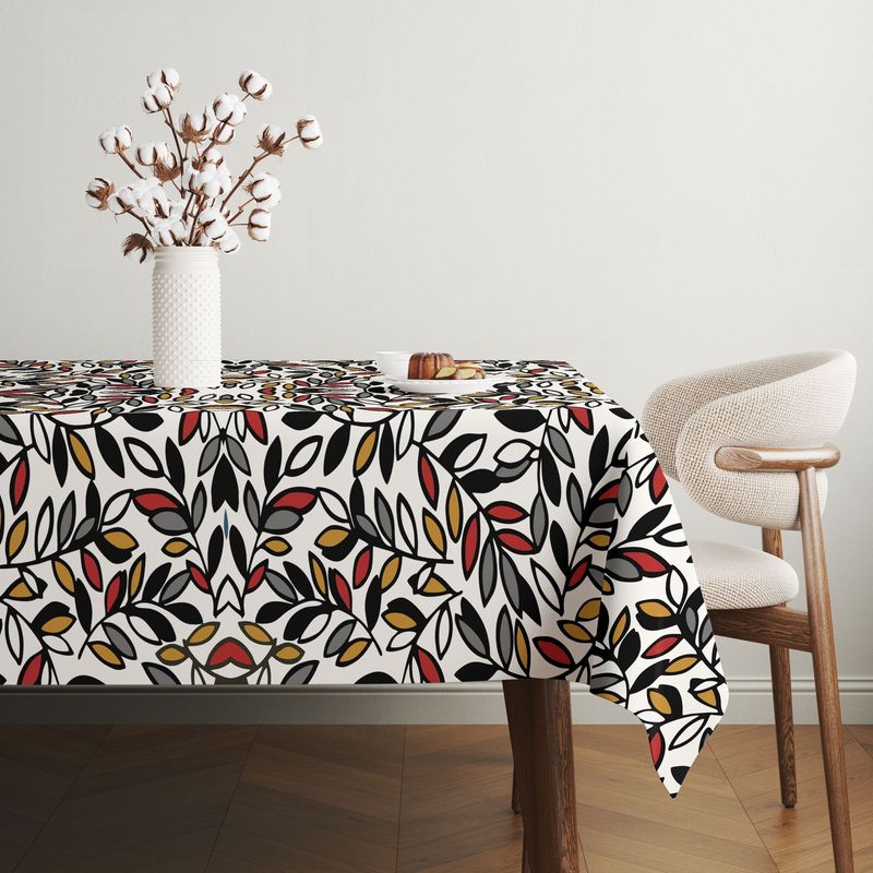 Casa si Gradina - Textile si covoare - Textile bucatarie - Fete de masa - Față de masă Hermia, 65% bumbac și 35% poliester, 140 x 180 cm, multicolor, 154DMD1105 - Infinity.ro