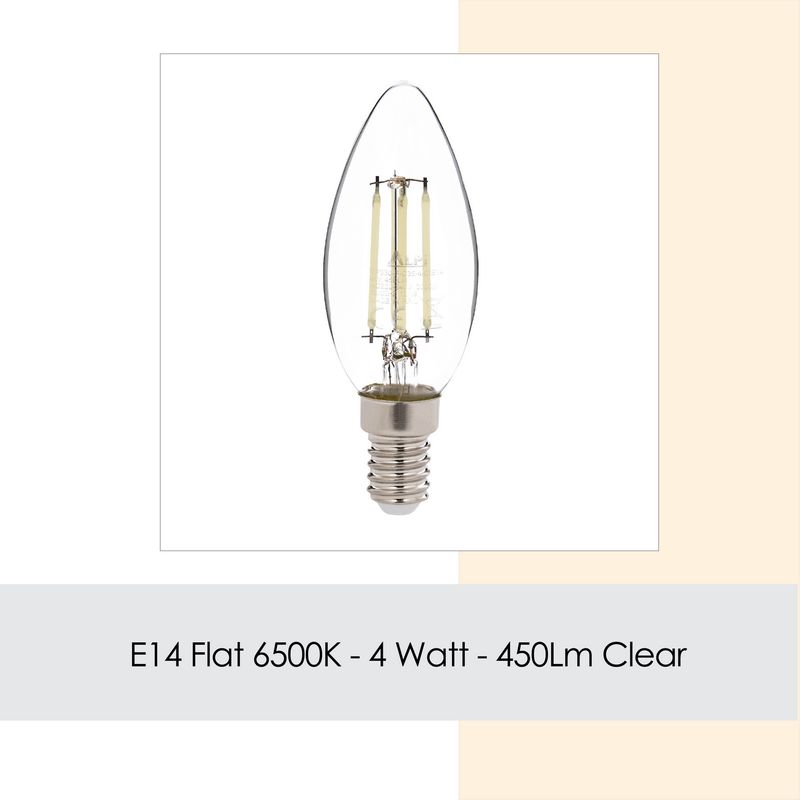 Casa si Gradina - Corpuri si surse de iluminat - Becuri si tuburi neon - Becuri - Bec LED Opviq, sticlă, transparent, 380SGE1501 - Infinity.ro