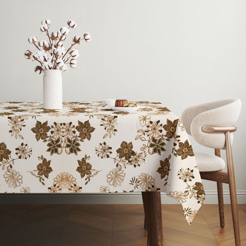 Casa si Gradina - Textile si covoare - Textile bucatarie - Fete de masa - Față de masă Hermia, 65% bumbac și 35% poliester, 140 x 220 cm, multicolor, 154DMD1133 - Infinity.ro