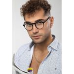 Ingrijire personala si Cosmetice - Sanatate si wellness - Optica medicala - Rame ochelari - Ochelari de vedere bărbați Jumeon, sticlă, 52 mm, negru, 761WNA1468 - Infinity.ro