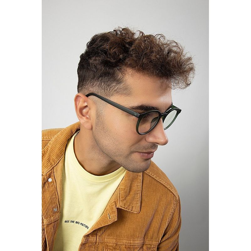 Ingrijire personala si Cosmetice - Sanatate si wellness - Optica medicala - Rame ochelari - Ochelari de vedere bărbați Jumeon, sticlă, 52 mm, verde, 761WNA1442 - Infinity.ro