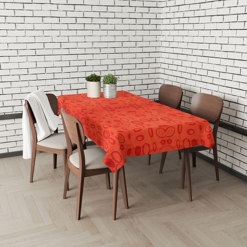 Casa si Gradina - Textile si covoare - Textile bucatarie - Fete de masa - Față de masă Hermia, 65% bumbac și 35% poliester, 140 x 220 cm, multicolor, 154DMD1148 - Infinity.ro