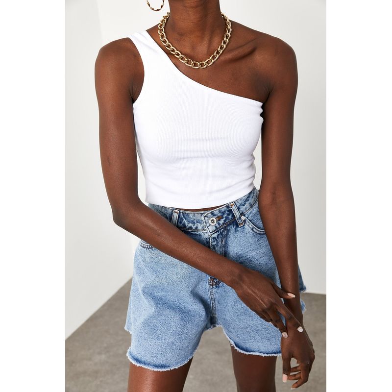 Fashion, accesorii si bijuterii - Femei - Imbracaminte femei - Camasi si bluze femei - Bluză femei Jumeon, 30% poliester și 70% vâscoză, alb, 215XHN1229 - L - Infinity.ro