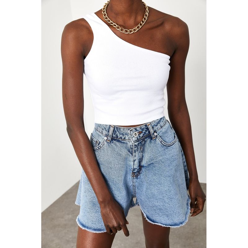 Fashion, accesorii si bijuterii - Femei - Imbracaminte femei - Camasi si bluze femei - Bluză femei Jumeon, 30% poliester și 70% vâscoză, alb, 215XHN1229 - L - Infinity.ro