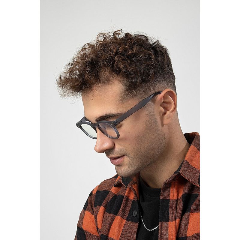 Ingrijire personala si Cosmetice - Sanatate si wellness - Optica medicala - Ochelari de vedere - Ochelari de vedere bărbați Jumeon, sticlă, 52 mm, fume, 761WNA1461 - Infinity.ro