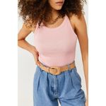 Fashion, accesorii si bijuterii - Femei - Imbracaminte femei - Camasi si bluze femei - Bluză femei Jumeon, 70% bumbac și 30% poliester, roz pudrat, 215XHN1141 - L - Infinity.ro