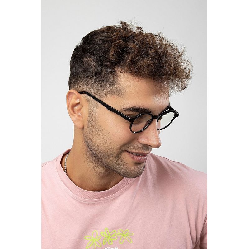 Ingrijire personala si Cosmetice - Sanatate si wellness - Optica medicala - Rame ochelari - Ochelari de vedere bărbați Jumeon, sticlă, 48 mm, negru, 761WNA1451 - Infinity.ro