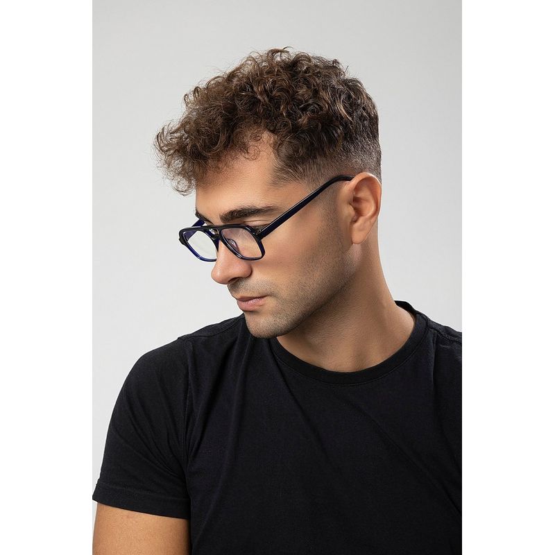 Ingrijire personala si Cosmetice - Sanatate si wellness - Optica medicala - Ochelari de vedere - Ochelari de vedere barbati Jumeon, sticla, 52 mm, negru, 761WNA1463 - Infinity.ro