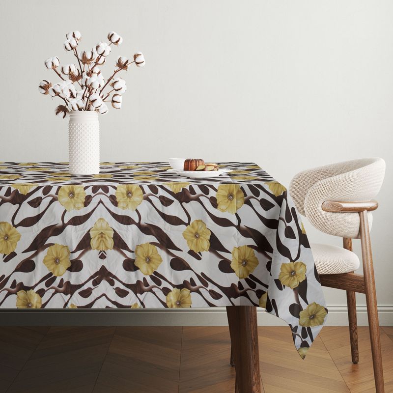 Casa si Gradina - Textile si covoare - Textile bucatarie - Fete de masa - Față de masă Hermia, 65% bumbac și 35% poliester, 140 x 220 cm, multicolor, 154DMD1169 - Infinity.ro