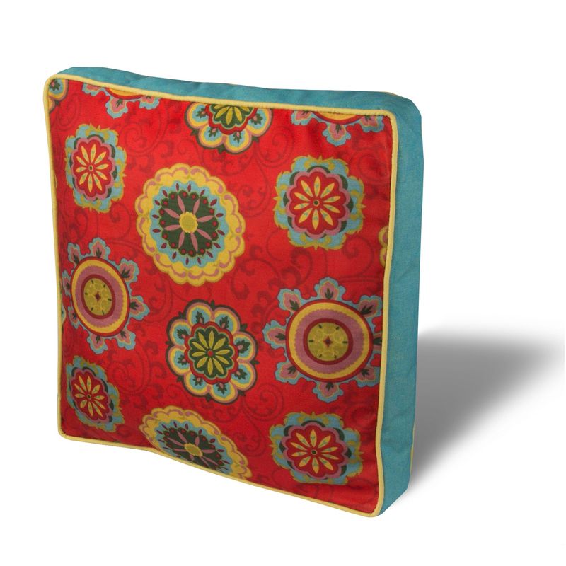 Casa si Gradina - Textile si covoare - Perne si pilote - Perne - Pernă decorativă Aberto Design, bumbac/poliester, multicolor, 42 x 42 cm, 428GRV2135 - Infinity.ro