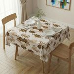 Casa si Gradina - Textile si covoare - Textile bucatarie - Fete de masa - Față de masă Hermia, 65% bumbac și 35% poliester, 140 x 140 cm, multicolor, 154DMD1131 - Infinity.ro