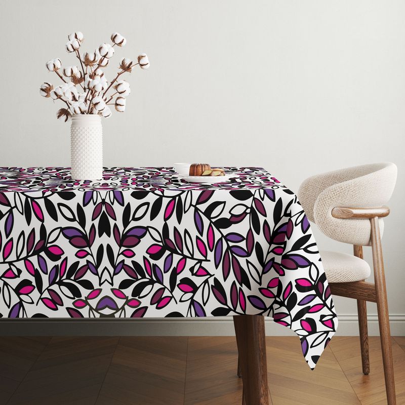 Casa si Gradina - Textile si covoare - Textile bucatarie - Fete de masa - Față de masă Hermia, 65% bumbac și 35% poliester, 140 x 180 cm, multicolor, 154DMD1108 - Infinity.ro
