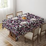 Casa si Gradina - Textile si covoare - Textile bucatarie - Fete de masa - Față de masă Hermia, 65% bumbac și 35% poliester, 140 x 180 cm, multicolor, 154DMD1108 - Infinity.ro