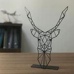 Casa si Gradina - Decoratiuni - Obiecte decorative - Accesorii decorative - Obiect decorativ Aberto Design, metal, 20 x 30 cm, negru, 522PIR1101 - Infinity.ro