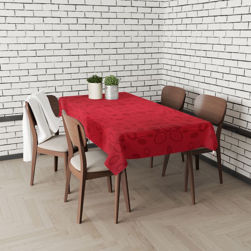 Casa si Gradina - Textile si covoare - Textile bucatarie - Fete de masa - Față de masă Hermia, 65% bumbac și 35% poliester, 140 x 220 cm, multicolor, 154DMD1142 - Infinity.ro