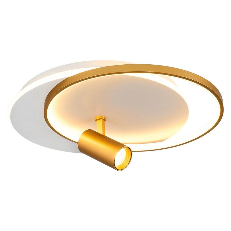 Casa si Gradina - Corpuri si surse de iluminat - Plafoniere, aplice si spoturi - Aplică perete Opviq, acrilic, 14 cm, alb/auriu, 701CHD1563 - Infinity.ro