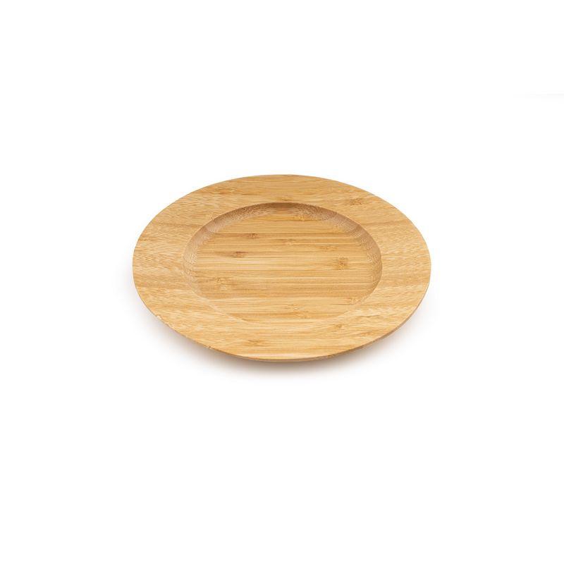 Casa si Gradina - Bucatarie si vesela - Vesela si tacamuri - Farfurii si boluri - Farfurie servire bambus Hermia, 100% bambus, 20 x 20 x 2 cm, nuc, 126MBM1113 - Infinity.ro