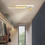 Casa si Gradina - Corpuri si surse de iluminat - Plafoniere, aplice si spoturi - Aplică perete Opviq, metal, 84 x 13 x 14 cm, alb, 701CHD1559 - Infinity.ro