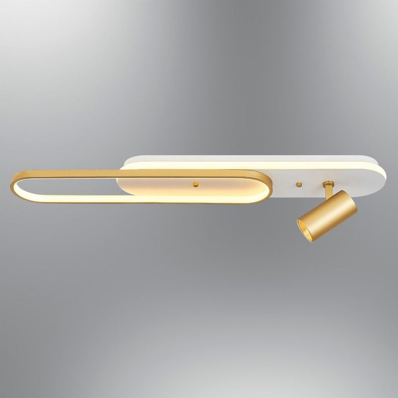 Casa si Gradina - Corpuri si surse de iluminat - Plafoniere, aplice si spoturi - Aplică perete Opviq, metal, 84 x 13 x 14 cm, alb, 701CHD1559 - Infinity.ro