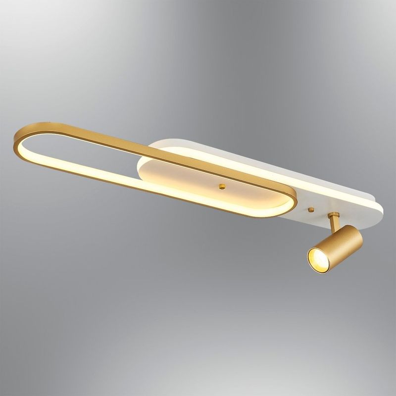Casa si Gradina - Corpuri si surse de iluminat - Plafoniere, aplice si spoturi - Aplică perete Opviq, metal, 84 x 13 x 14 cm, alb, 701CHD1559 - Infinity.ro