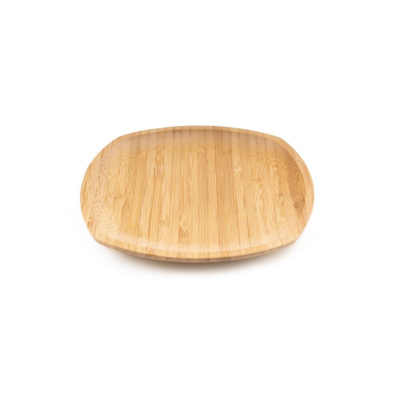 Casa si Gradina - Bucatarie si vesela - Vesela si tacamuri - Farfurii si boluri - Farfurie bambus Hermia, 100% bambus, 20 x 20 x 1.5 cm, nuc, 126MBM1126 - Infinity.ro