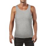 Fashion, accesorii si bijuterii - Barbati - Lenjerie si pijamale barbati - Lenjerie intima barbati - Maiou bărbați Jumeon, 100% bumbac, gri, 190MRE1154 - S - Infinity.ro
