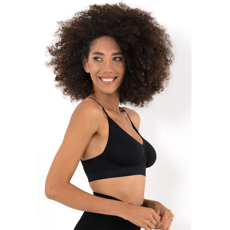 Fashion, accesorii si bijuterii - Femei - Lenjerie si pijamale femei - Lenjerie intima femei - Bustier Jumeon, 10% elastan, negru, 997MRE2195 - M-L - Infinity.ro