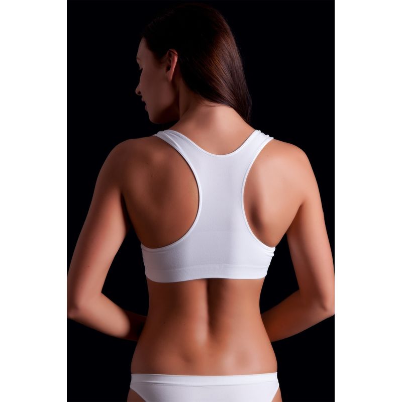 Fashion, accesorii si bijuterii - Femei - Lenjerie si pijamale femei - Lenjerie intima femei - Bustier Jumeon, 10% elastan, alb, 997MRE2190 - XL-XXL - Infinity.ro