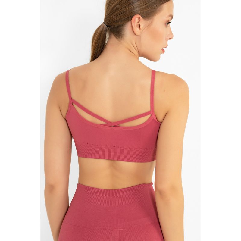 Fashion, accesorii si bijuterii - Femei - Lenjerie si pijamale femei - Lenjerie intima femei - Sutien sport Jumeon, 5% elastan, roz, 997MRE1643 - M-L - Infinity.ro