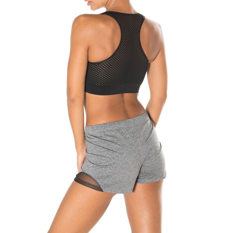 Fashion, accesorii si bijuterii - Femei - Lenjerie si pijamale femei - Lenjerie intima femei - Sutien sport Jumeon, 8% elastan, negru, 997MRE1646 - M-L - Infinity.ro