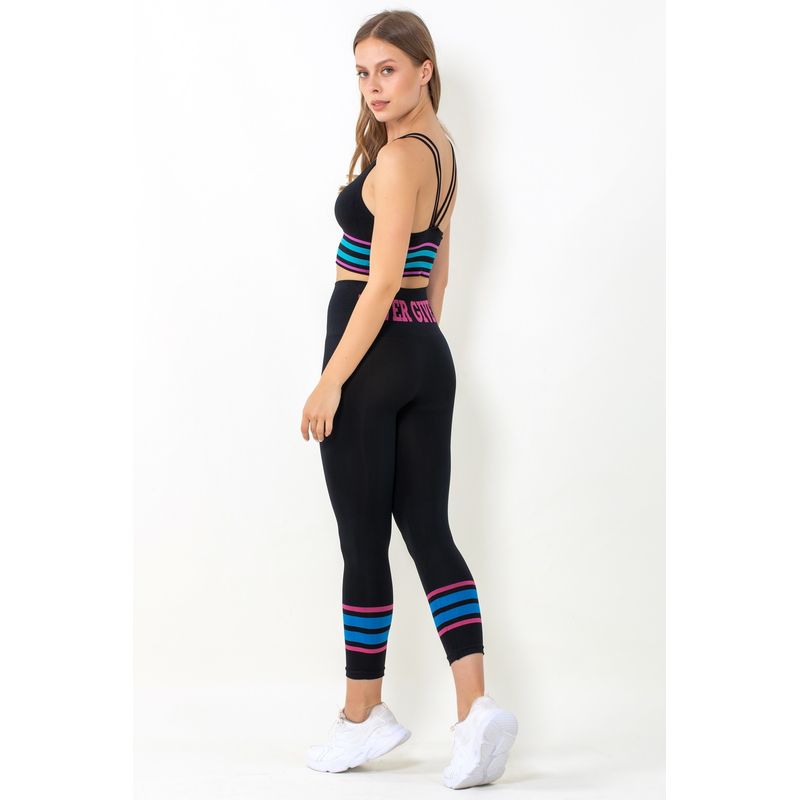Fashion, accesorii si bijuterii - Femei - Lenjerie si pijamale femei - Lenjerie intima femei - Sutien sport Jumeon, 10% elastan, negru, 997MRE1645 - L-XL - Infinity.ro