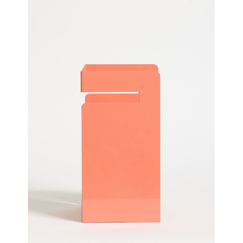 Carti si Birotica - Birotica - Accesorii de birou - Suporturi accesorii birou - Suport cărți Hanah Home, metal, 18 x 15.5 x 19 cm, somon, 438CTF1306 - Infinity.ro